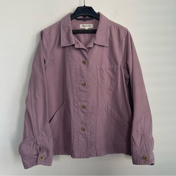 Madewell 3 Pocket Chore Swing Button Jacket - Picture 2 of 5
